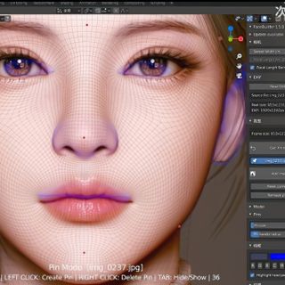 【活动结束】使用照片在Blender中生成3D人脸模型！
