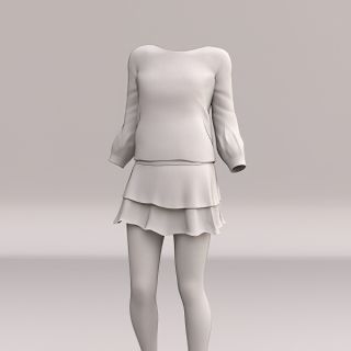 DAZ3D超精细年轻女孩3D模型合辑