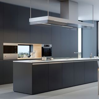厨房室内场景3D模型 Octane – C4D Minimalist Kitchen Interior Scene 3D Model (...